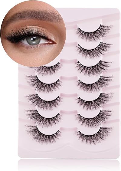 Onlyall Cat Eye Lashes Volume Long Mink Foxeye 6mm-17mm F02