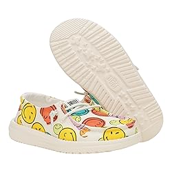 HEYDUDE Wendy Smiley Cream/Multi Size 11, Women’s
