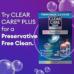 Clear Care Plus Cleaning Solution with Lens