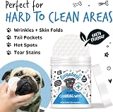 BUGALUGS Wrinkle Care Wipes 100 Count - Biodegradable Dog Wipes view 3