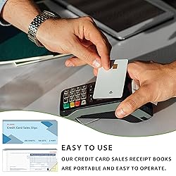 100 Sets Long Credit Card Sales Slips 7.9 * 3.3