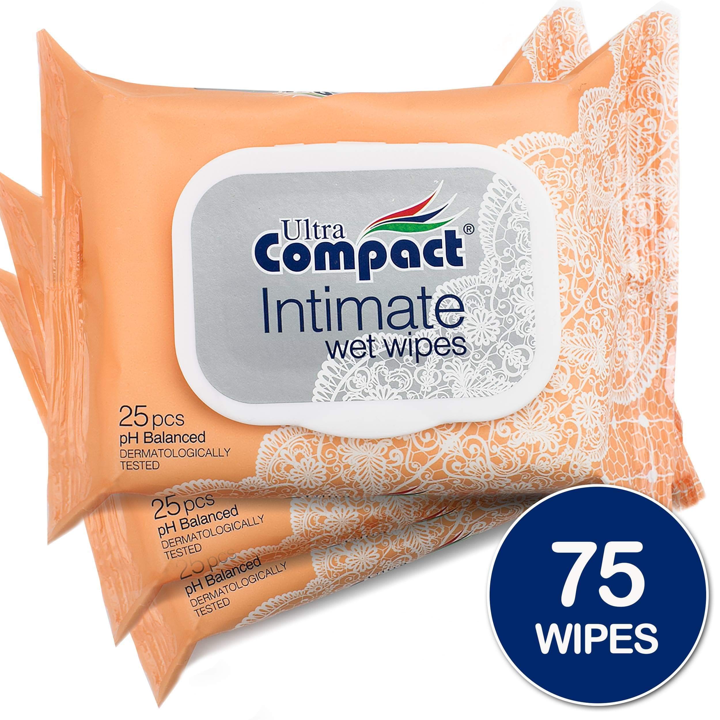 Ultra Compact Body Wipes for Women Health and Beauty Feminine Wipes