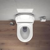 Duravit Starck 3 Toilet Seat White Urea Thermoset Stainless Steel Hinges view 7