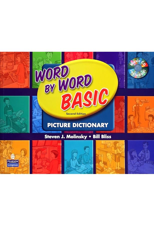 Word by Word Picture Dictionary with WordSongs Music CD: Molinsky
