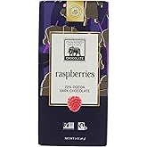 Endangered Species Chocolate Bar Grizzly Dark Raspberry, 3 oz