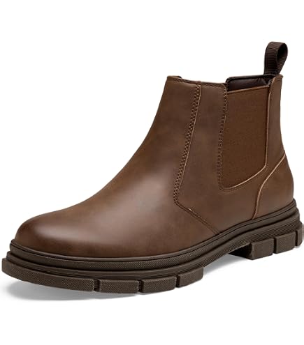 GUESS Men Dawlin Ankle Chelsea Boots Size US 7.5M Dark Brown Faux Leather Guess | Shoes | Guess Men Dawlin Ankle Chelsea Boots Size Us  main image 4