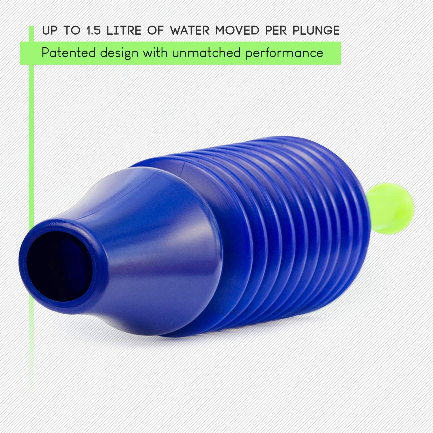 Luigi's The World's Best Toilet Plunger Big, Bad & Powerful. Clears