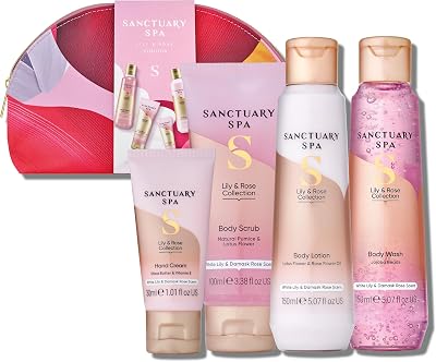SANCTUARY Lily & Rose Collection Gift Set Vegan for Women 4-Piece