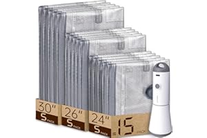 Vacbird Vacuum Bags for Travel with Rechargeable air Pump, 15 Pack Carry-on Size Compression Packing Bags for Luggage and Suitcase, Space Saver for Clothes and Clothing Travel