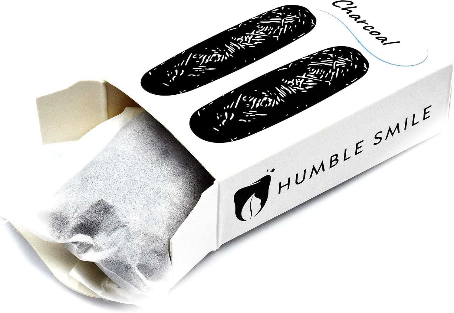 Humble Smile Charcoal Dental Floss Refill, Peppermint Flavor, 2x30 Meters, 30 m (Pack of 2) - Image 3