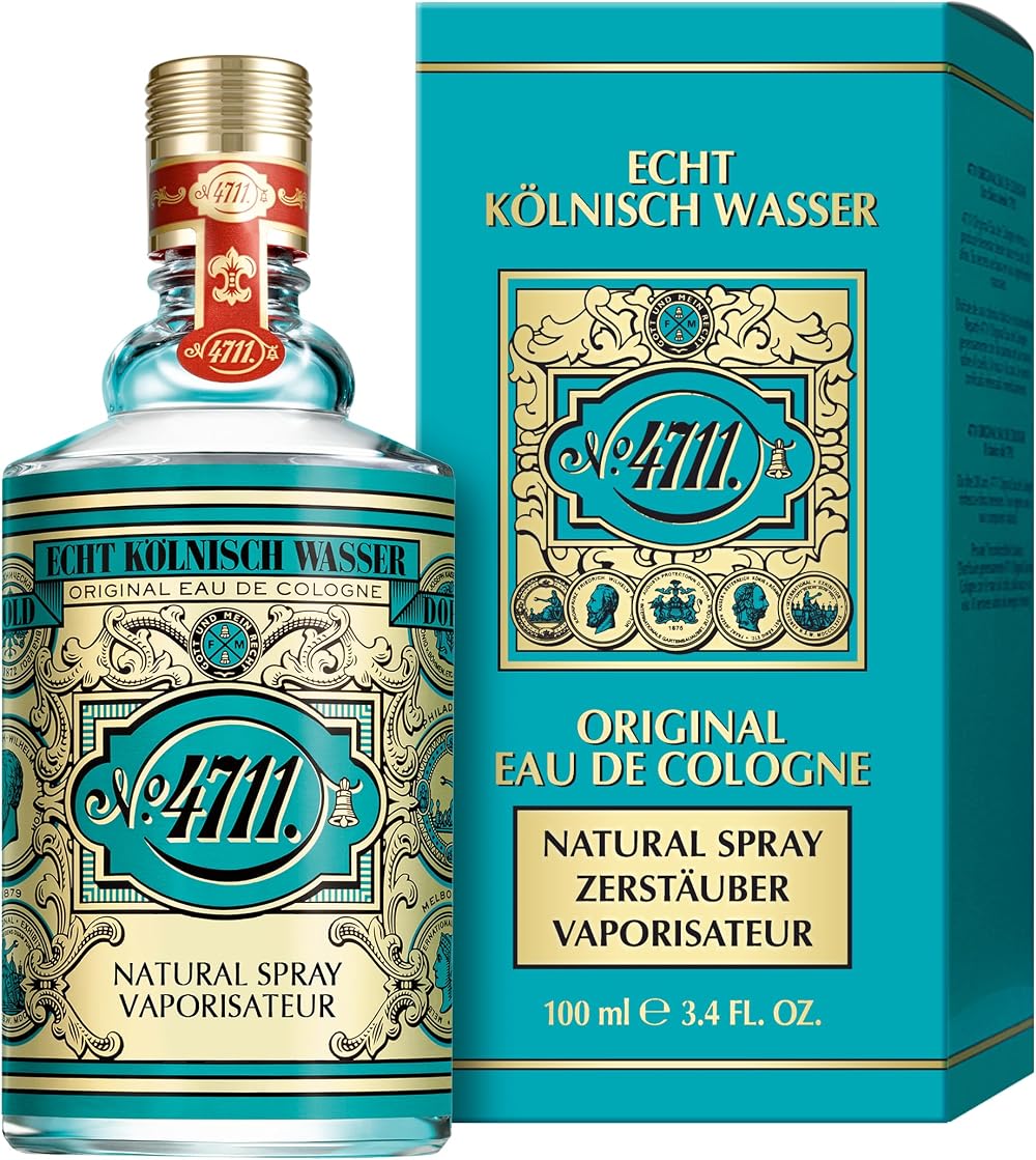 4711 Original Eau de Cologne 100ml Unisex Classic Refreshing Fragrance