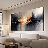 Canvas Wall Art Decor Wall Art Pictures for Living Room Black and White Wall Art Prints Abstract Canvas Art Wall Decor Modern Abstract Wall Art Artwork for Walls Bedroom Office Decor 20" X 40"