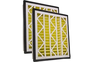 FILTER-MONSTER.COM Filter-Monster - Replacement HEPA Filter Bundle - Compatible with Zephyr VGF Series 20x20x3 Whole Home Return Air Grille Filter, 2 Filter Replacement Bundle