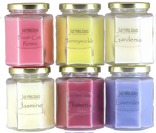 SCENT Spring Floral Candle 6 