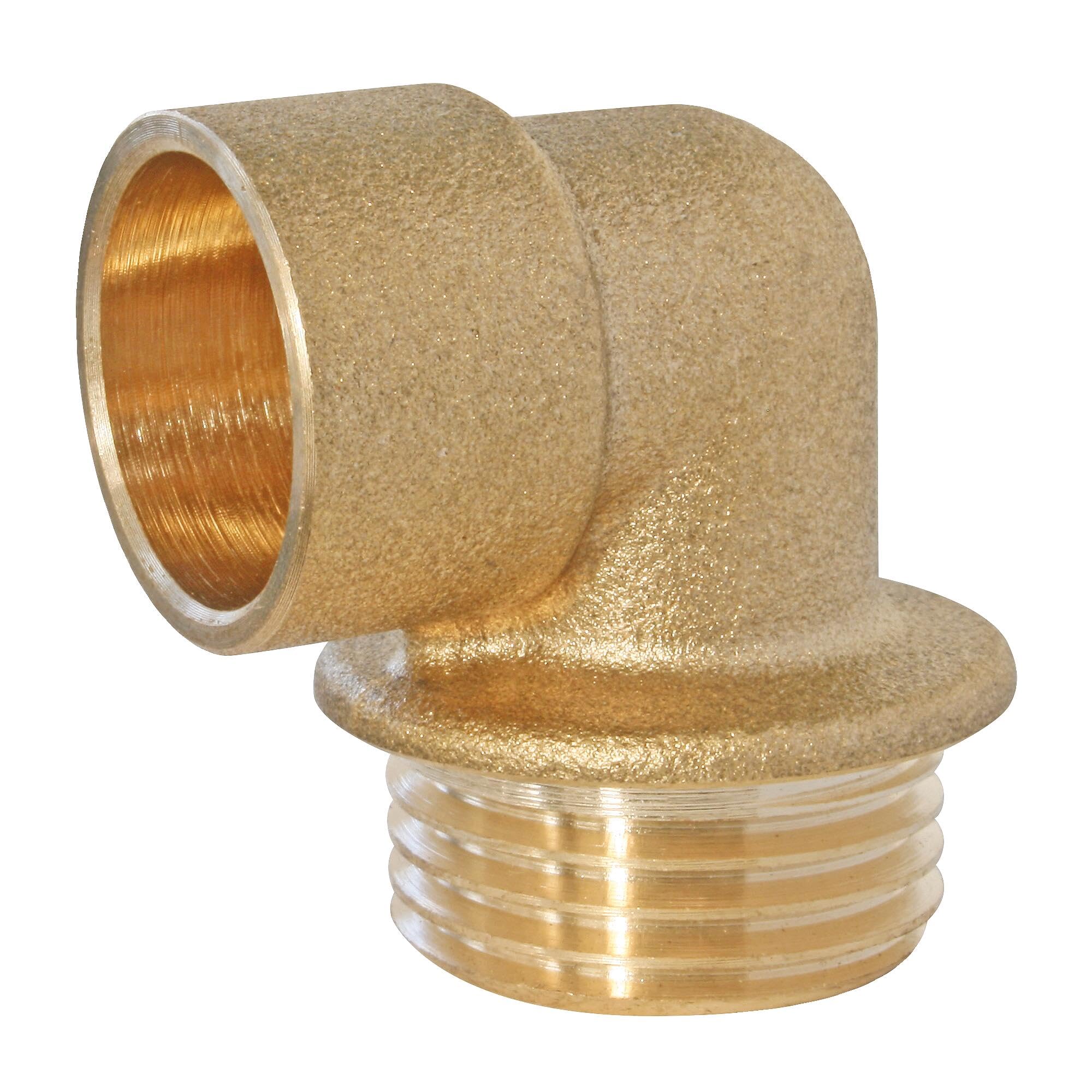Somatherm // 92-14-15 Elbow Brass 90° Diameter 14-Male 15/21 Pr, Grey