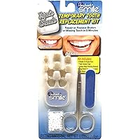 Instant Smile Triple Shade Temporary Tooth Kit - Replace A Missing Tooth in Just 5 Minutes!