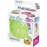 Sistema System 21129 to Go Infuser Polypropylene, Round, Plastic, Multi-Coloured
