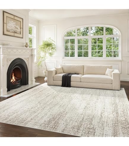 Amazon.com: Ikea VEDBÄK rug, low pile, 133x195 cm, light grey