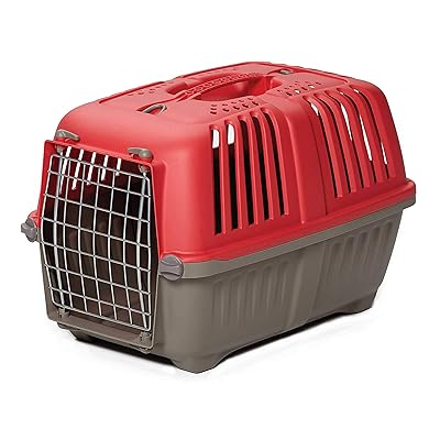 Midwest Spree Travel Pet Carrier, Dog Carrier Features Easy Assembly and Not The Tedious Nut &amp; Bolt Assembly of Competitors, Ideal for Small Dogs &amp; Cats