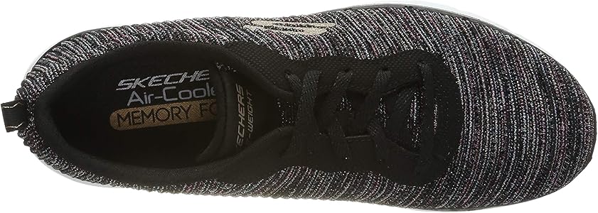 black skechers memory foam womens