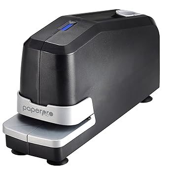 PaperPro inGENIOUS 25, 02210-220V-EU Elektrischer Hefter, Heftklammern bis zu 25 Blatt, schwarz
