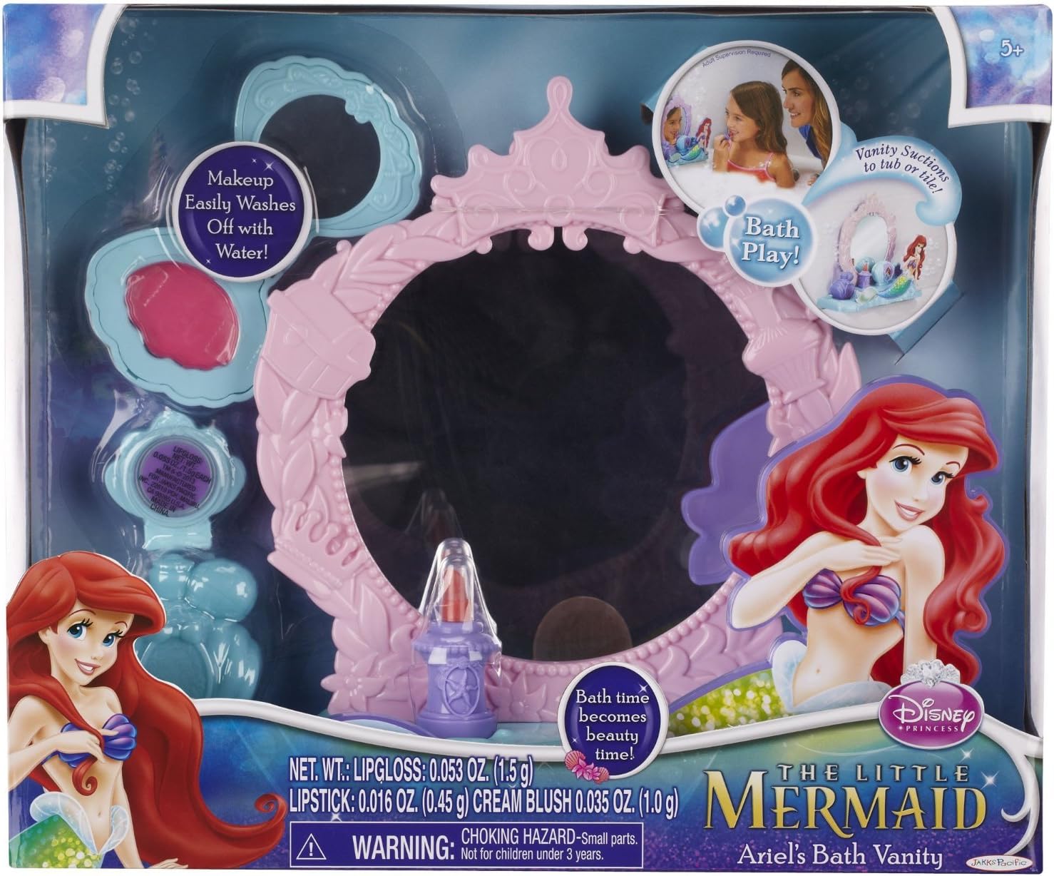 ディズニー アリエル バスバニティ ドレッサー オシャレ おしゃれ遊び バストイ お風呂のおもちゃ メイクアップ おもちゃ Amazon