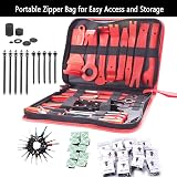 Uolor 268Pcs Trim Removal Tool Kit with Storage Bag car panel tools view 7