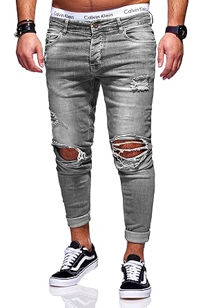 behype. Herren Destroyed Jeans-Hose 80-7236