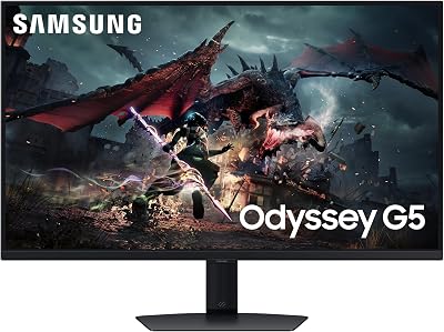 Samsung Odyssey LS32DG502EUXXU 32 inch QHD 180Hz 1ms IPS Gaming Monitor
