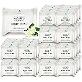 Bar Soap Bulk Individually Wrapped – 60 Pack 0.5 oz Mini Hotel Soap Bars Bulk – Travel Size Essential Toiletries for Hosts and Guests, Hotel, Hospitality, Shelters & Bathroom Amenities
