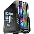 Cooler Master HAF 700 E-ATX High Airflow PC Case, Mesh Front Panel, Dual 200mm Sickleflow Customizable ARG Fans, 1 x USB 3.2 gen 2 Type C, 4 x USB 3.2 gen 1 (3.0) (H700-IGNN-S00)