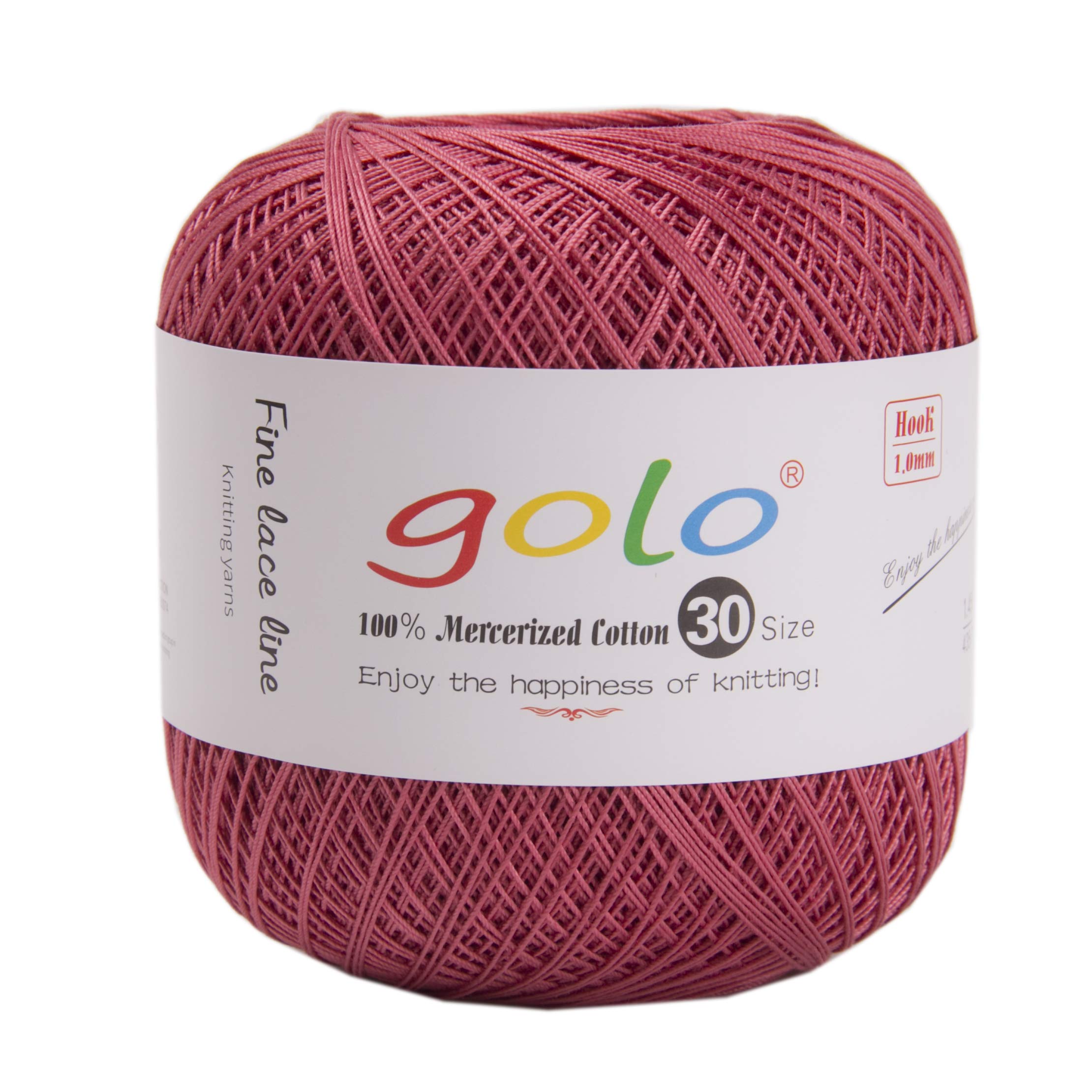 golo Crochet Thread Size 30 Yarn for Hand Knitting Lace Yarn Crochet Yarn for Crocheting — image 1