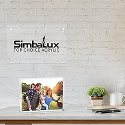SimbaLux Magnetic Acrylic Picture Photo Frame 6x8