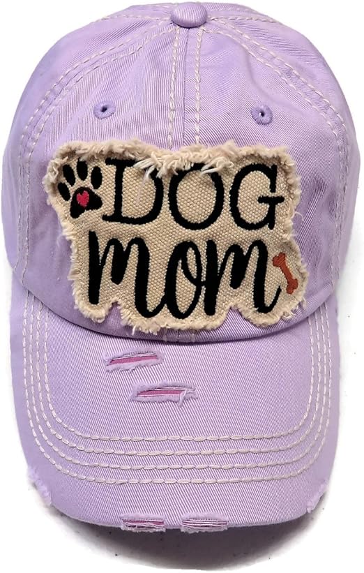 lavender baseball hat