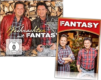 Weihnachten Mit Fantasy Cd Dvd Geschenk Edition Mit 2 Bonustitel Gratis Fanaufkleber Amazon De Musik
