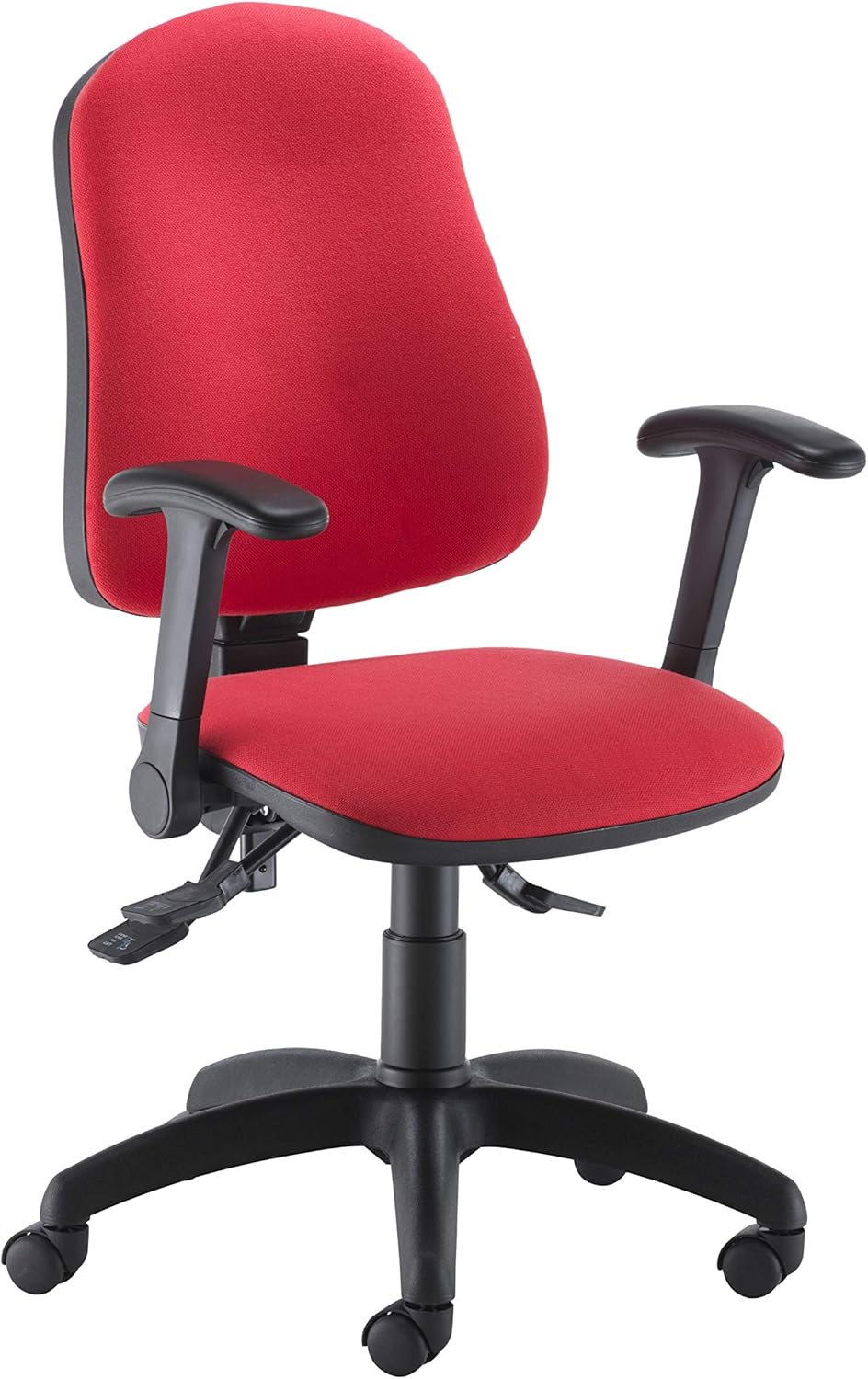 Office Hippo 3 Lever Swivel Desk Chair, Asynchro Mechanism, Height
