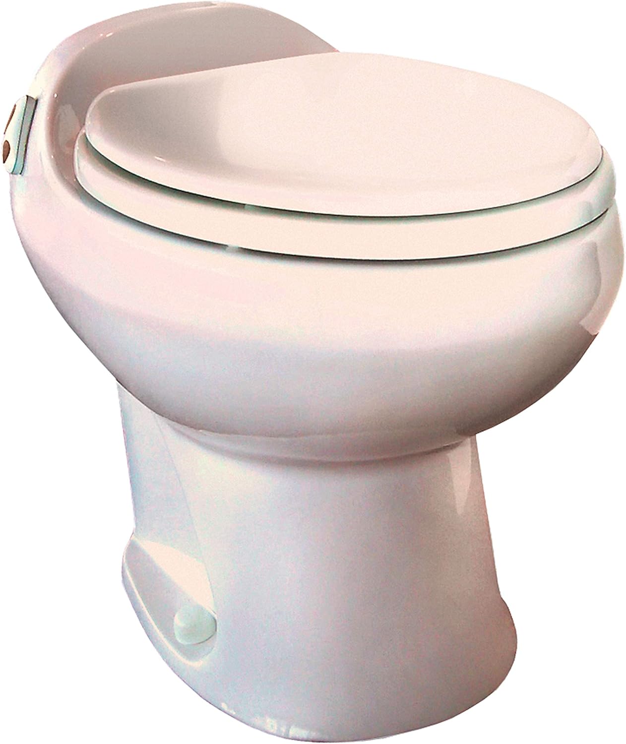 Thetford 19764 Aria Deluxe II Electric Flush RV Toilet High, Bone