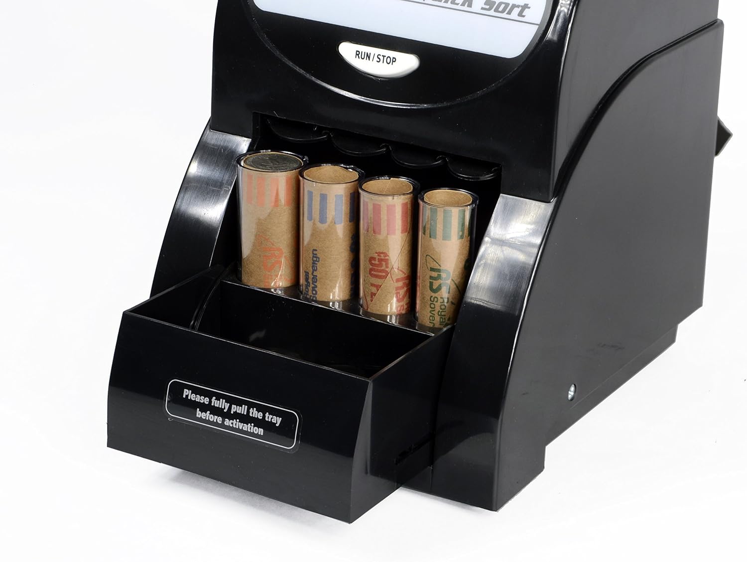 1 Row of Coin Counting Royal Sovereign Electric Coin Sorter Patented