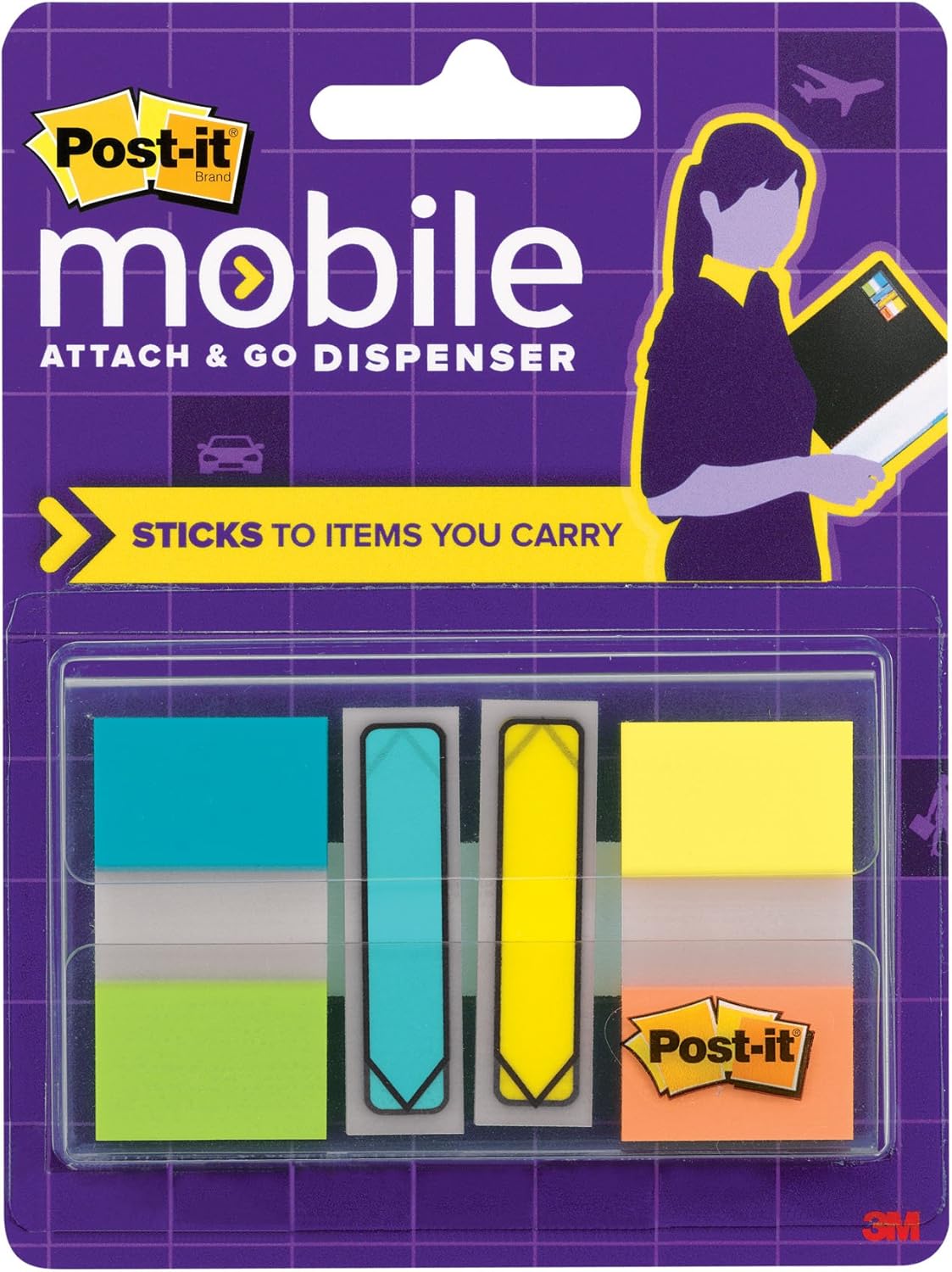 Best 3M Postit Attach And Go Tab Dispenser Keychain Simple Home