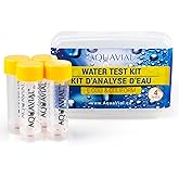 AquaVial Water Test Kit 4 Pack | Water Tester Detect E.Coli and Coliform Bacteria | Spa Hot Tub Pool Well Drinking Water Test
