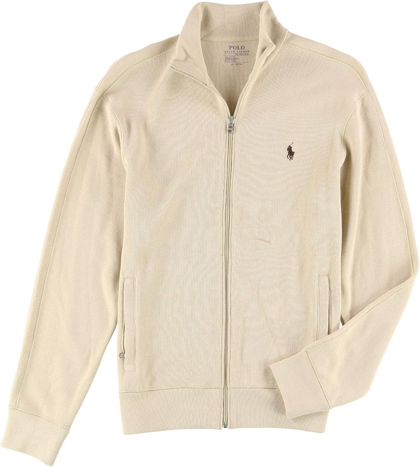 RALPH LAUREN Mens Fleece Tweed Jacket Beige M: Amazon.co.uk: Clothing