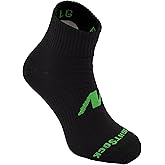Wrightsock Running II Quarter Running Socks for Men and Women – Eco-Friendly Anti Blister Socks - American Made
