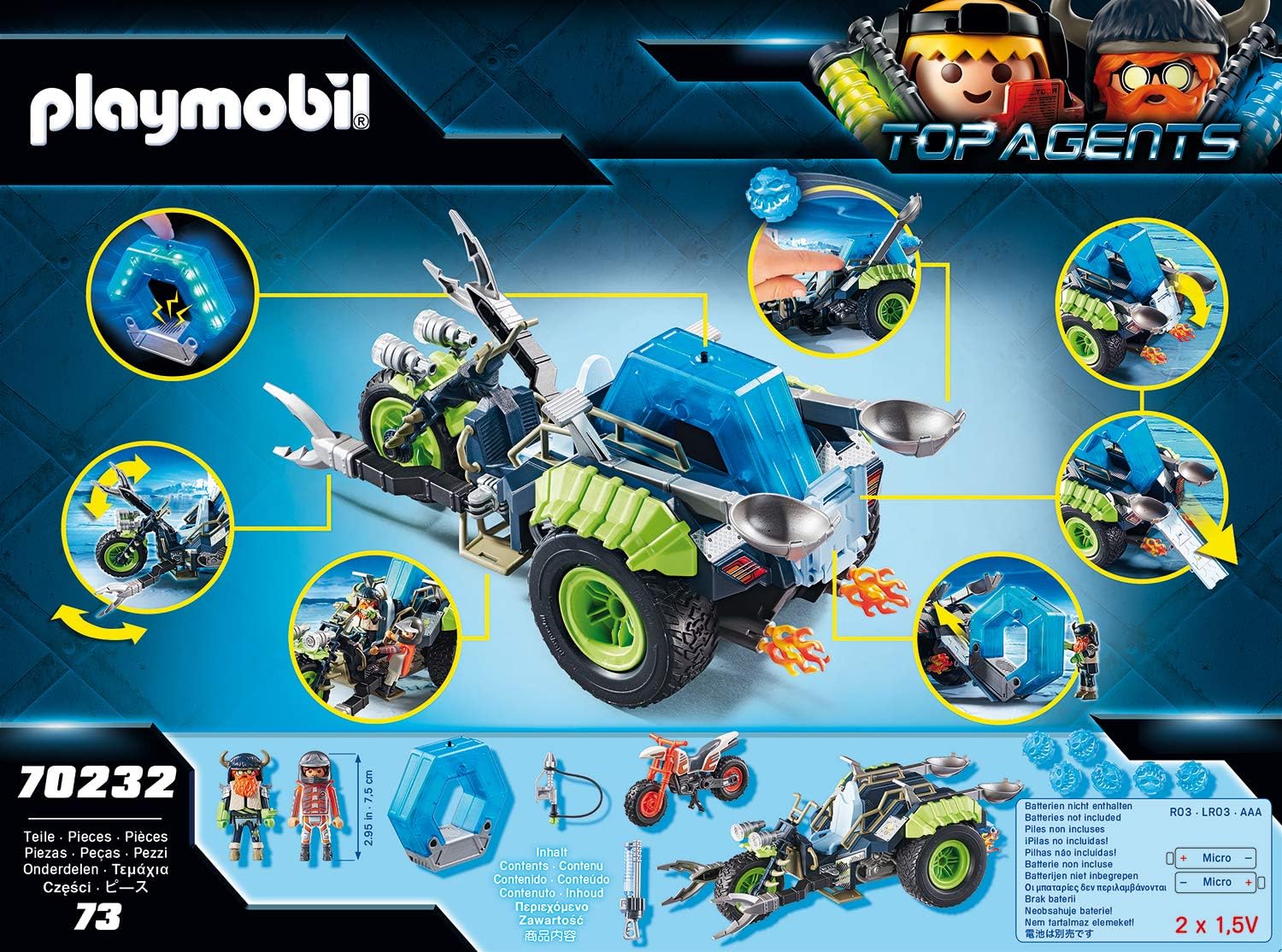 playmobil top agents amazon