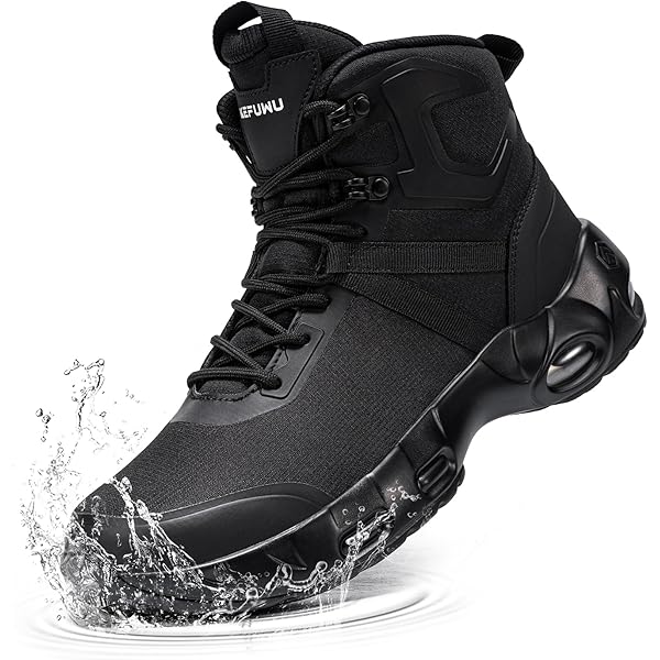 Amazon.com: KEFUWU Military Tactical Boots Men Wide Waterproof 6
