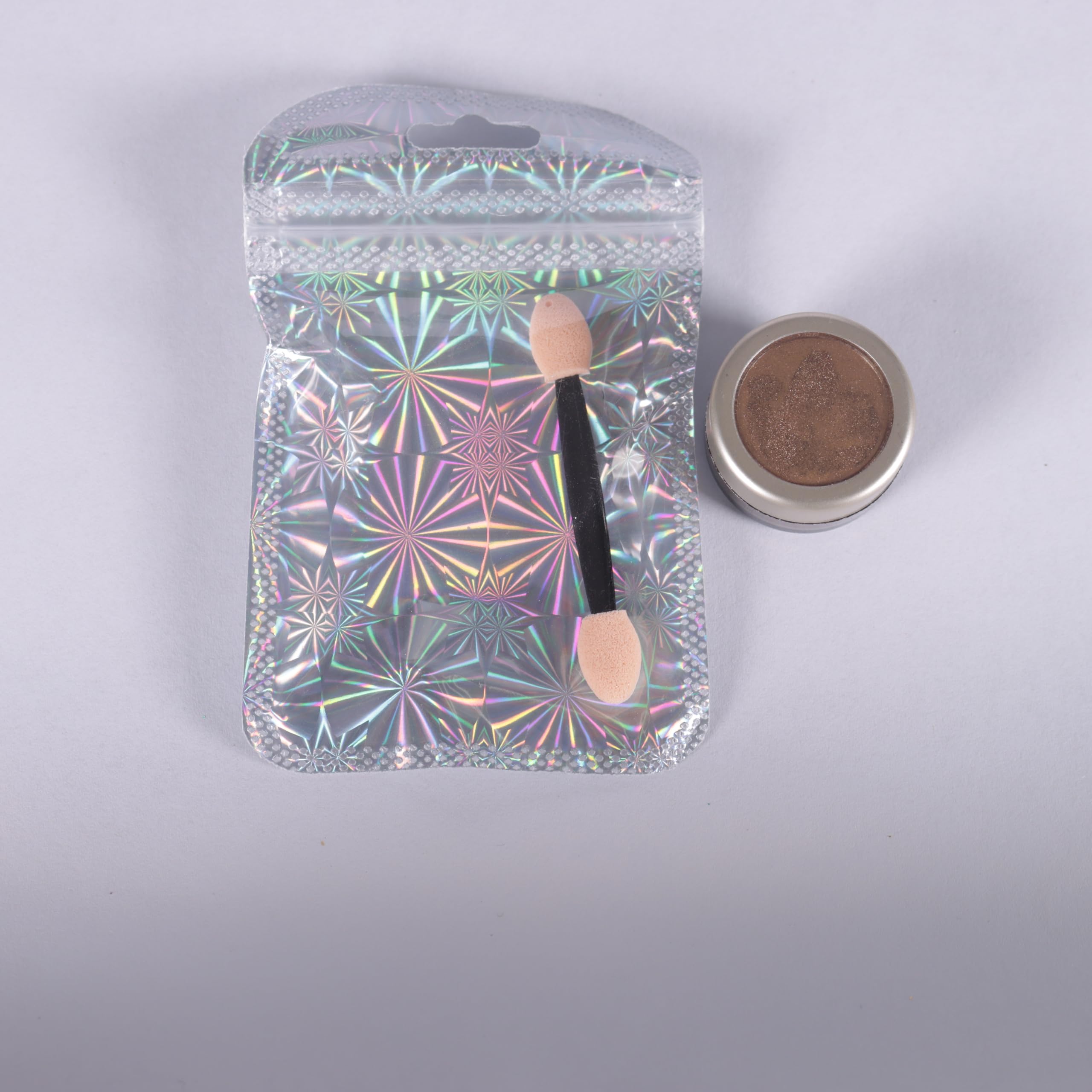 Laza Chrome Nail Powder Mirror Effect Metallic Dust Holographic Glitter Glazed Manicure Decoration Reflective Pigment for DIY Gel Polish Nail Art, Resin Craft, Gifts - Gold - Image 9