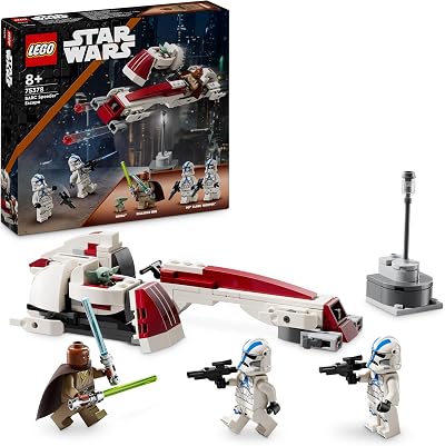 LEGO Star Wars BARC Speeder Escape 75378 Mandalorian Set with Grogu Kelleran Beq