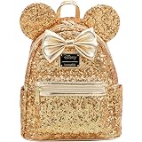 Disney Loungefly Rose Gold Sequin 