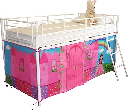Midsleeper Tente Pour Lit Cabine Princesse Chateau De Conte De Fees Taille Simple Amazon Fr Cuisine Maison