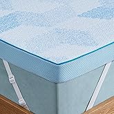PERLECARE Firm Mattress Topper Twin - 3 Inch Cooling Memory Foam Bed Topper for Pressure Relief, Soft and Supportive, Non-Sli