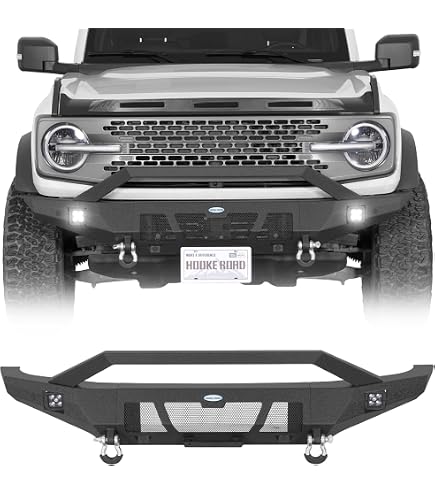 Amazon.com: ROXX Bronco Parachoques delantero, parachoques